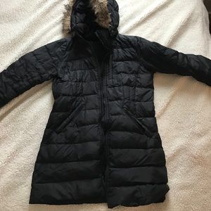 Lands' End down jacket in size small.